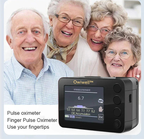 Owiwell™ Non-Invasive Blood Glucose Monitor | High-Precision 99.9% Accuracy | TGA Certified