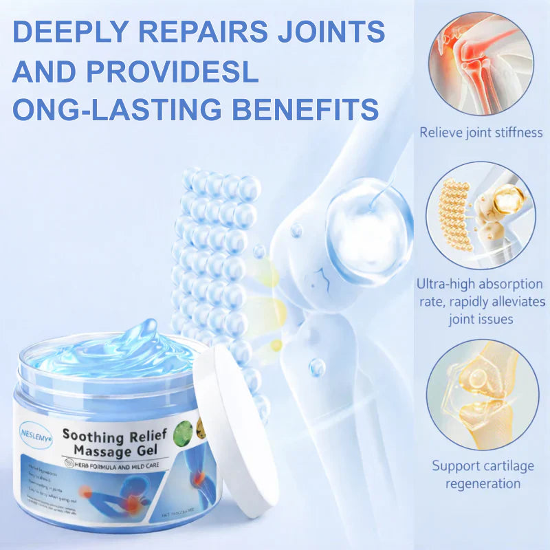 🔥Instant Pain Relief🔥NESLEMY® Joint Relief Gel – Natural Herbal Ointment Wellness