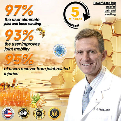 ⏰FLASH SALE: 59% OFF🔥LUMIVO™ Botulinum Toxin & Bee Venom Pain-Relief Bone Healing Cream