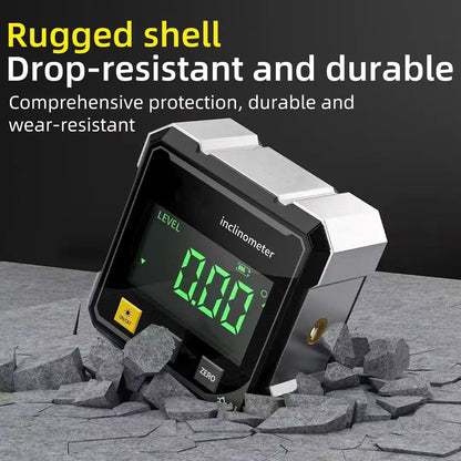 Magnetic Digital Angle Finder + Dual Laser Guide ⚡📐 360° Rechargeable  2nd Item 40% OFF 💥  • Today Only! ⏰