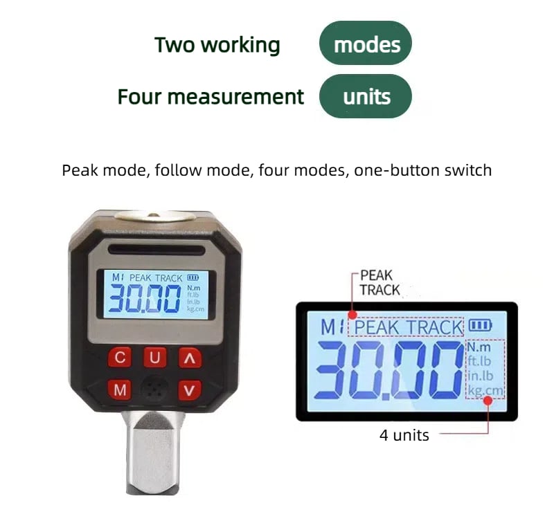 🔧Digital Torque Display Tool，Limited stock；buy one get one 40% off (free shipping)；Today only！！！