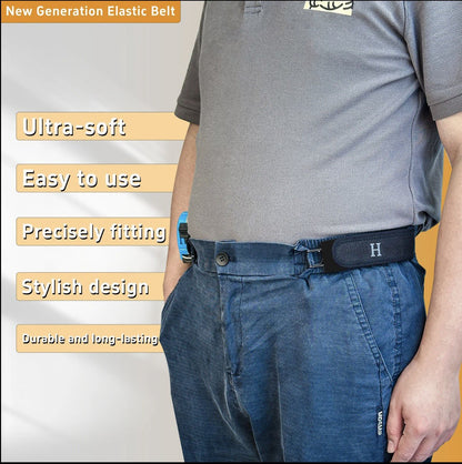 HAILTH Tactical Metal Hook Elastic Belt (Unisex)