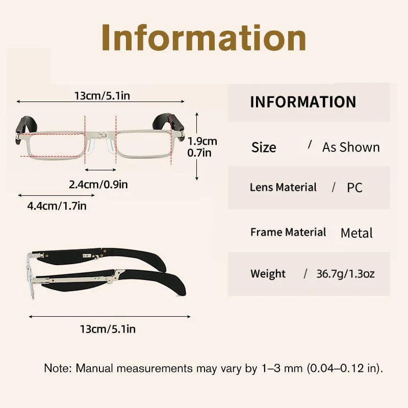 🎁 Limited-time offer for 3 hours only🔥Foldable Anti-Blue Light Reading Glasses (With Free Case)
