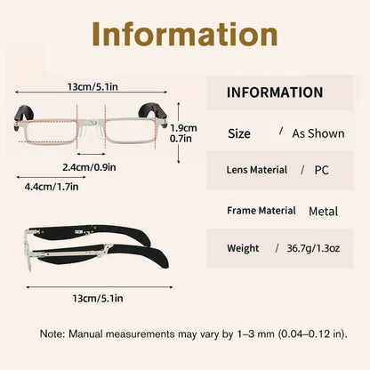 🎁 Limited-time offer for 3 hours only🔥Foldable Anti-Blue Light Reading Glasses (With Free Case)