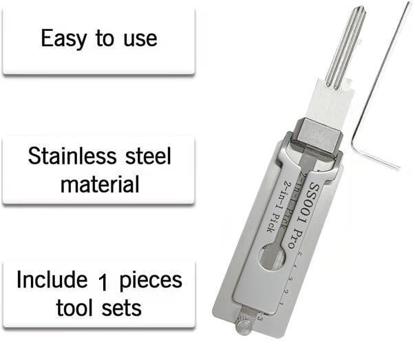 🔥Last day: 48% off –Stainless Steel Master Key Decoder