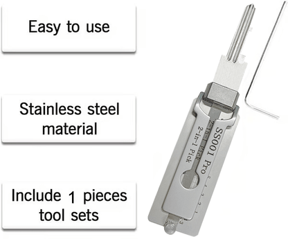 🔥Last day: 48% off –Stainless Steel Master Key Decoder