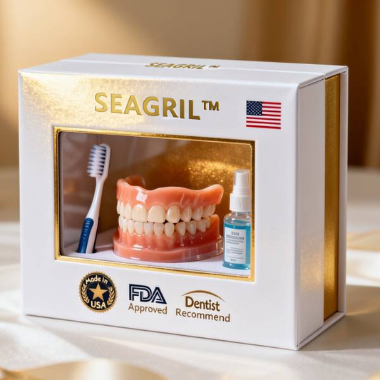 Ends Today: 70% OFF! SEAGRIL™? Custom-Fit Full Functional DenturesMake you more confident