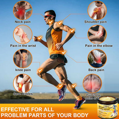 ⏰FLASH SALE: 59% OFF🔥LUMIVO™ Botulinum Toxin & Bee Venom Pain-Relief Bone Healing Cream