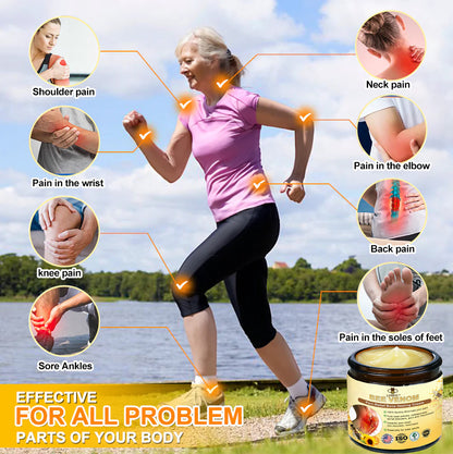 ✅Official Store: LUMIVO™ Bee-Venom Pain-Relief Bone Healing Cream👨‍⚕️USA Osteopathic Medical Association （AAOS）Approved(Reducing joint swelling, pain, stiffness, redness, warmth, soreness, and joint fatigue)