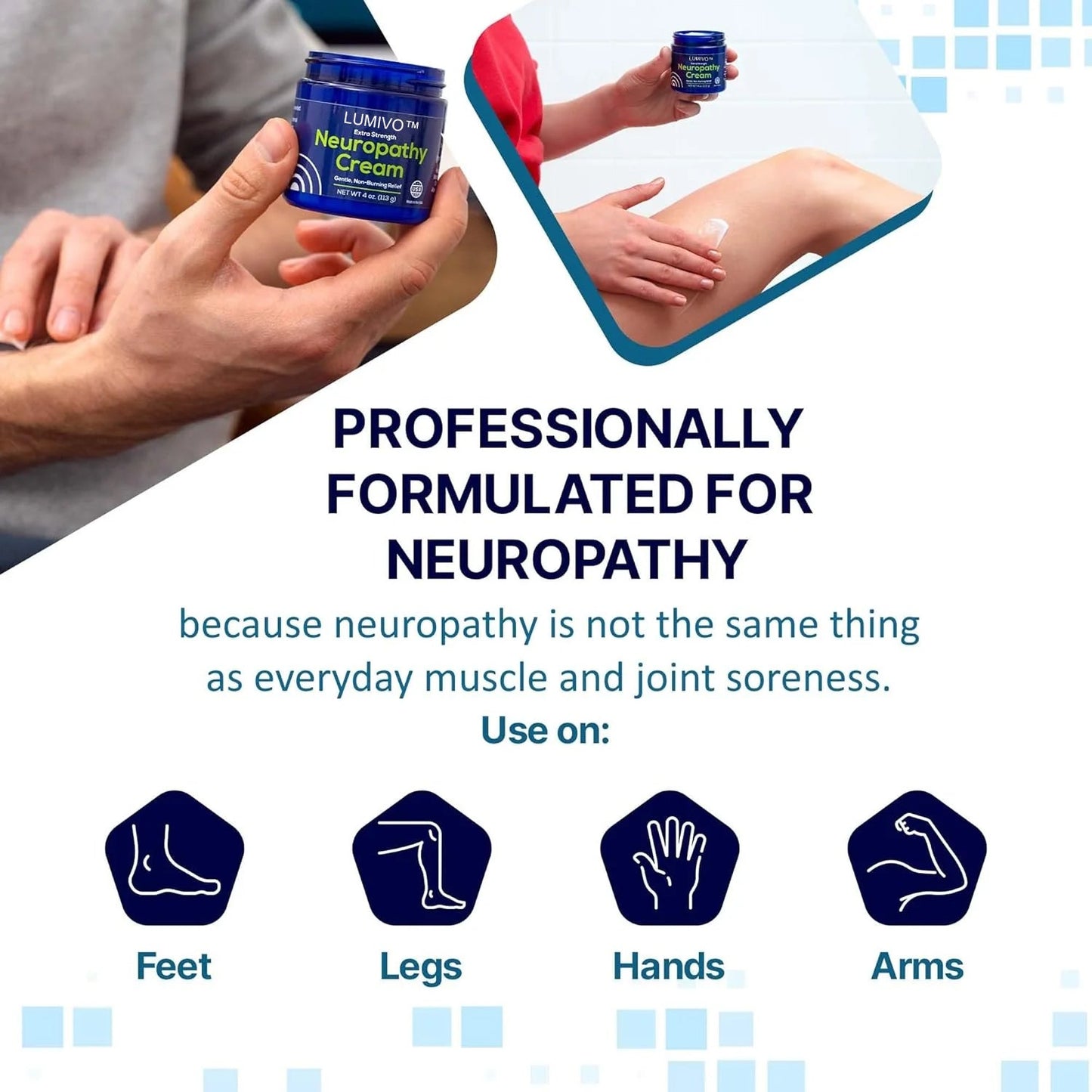 LUMIVO™ Plant-Based Neuropathy Cream
