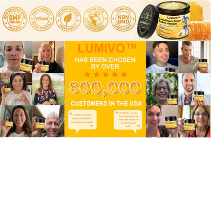 ⏰FLASH SALE: 59% OFF🔥LUMIVO™ Botulinum Toxin & Bee Venom Pain-Relief Bone Healing Cream