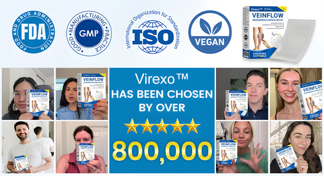 Virexo™ Microneedle Patch – FDA-Approved Varicose Vein Treatment