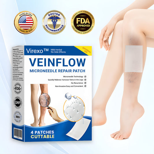 Virexo™ Microneedle Patch – FDA-Approved Varicose Vein Treatment