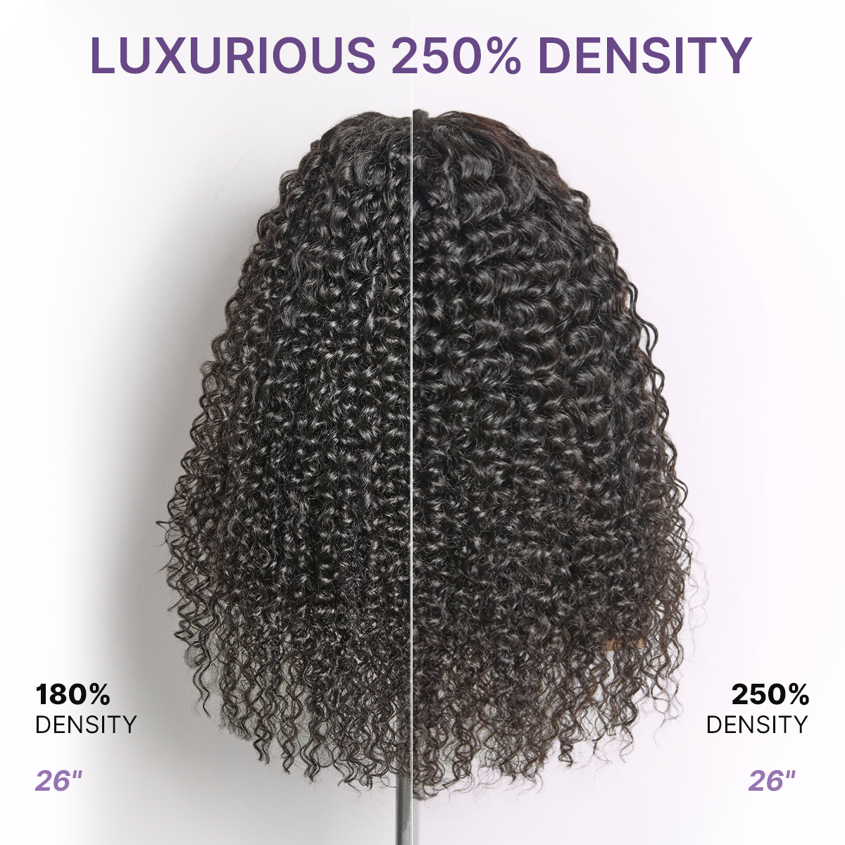 Glueless Water Wave Wig – Fluffy & Natural Volume