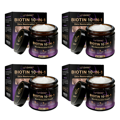 ✨Made and Shipped from USA ✨QIAWI® Biotin 10-in-1 Skin Restoration Cream 🍀
