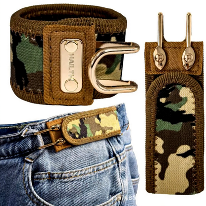 HAILTH Tactical Metal Hook Elastic Belt (Unisex)