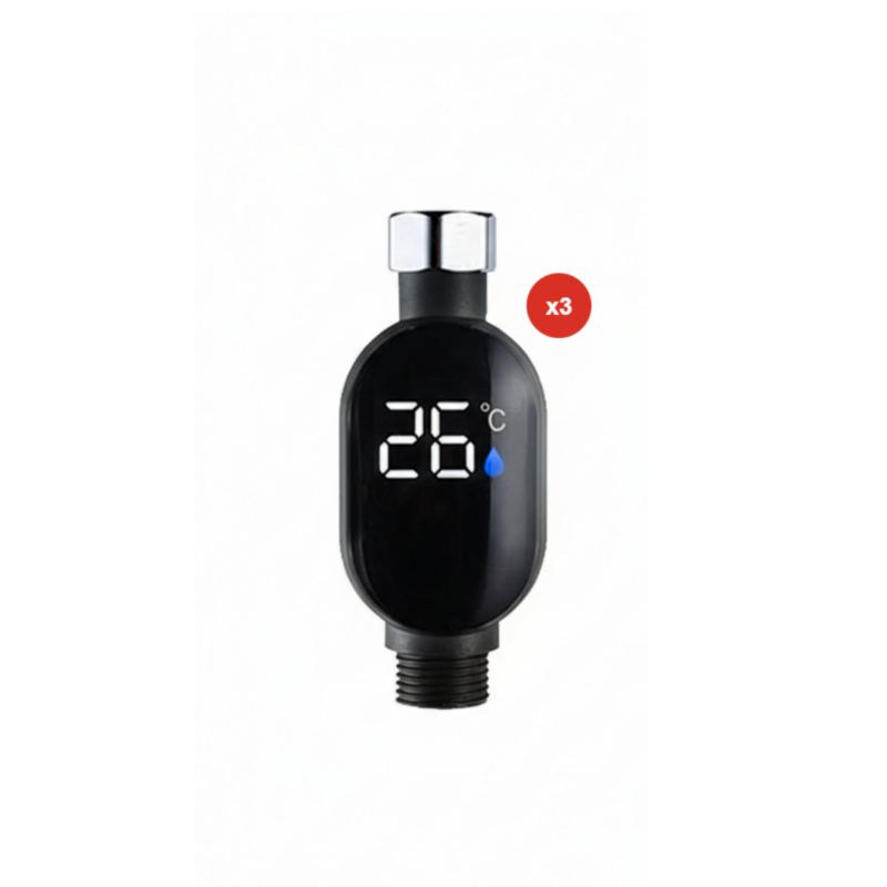 🌡️Shower Thermometer-Instant Digital Display, Waterproof & Easy Install for Safe Bathing 👶📦