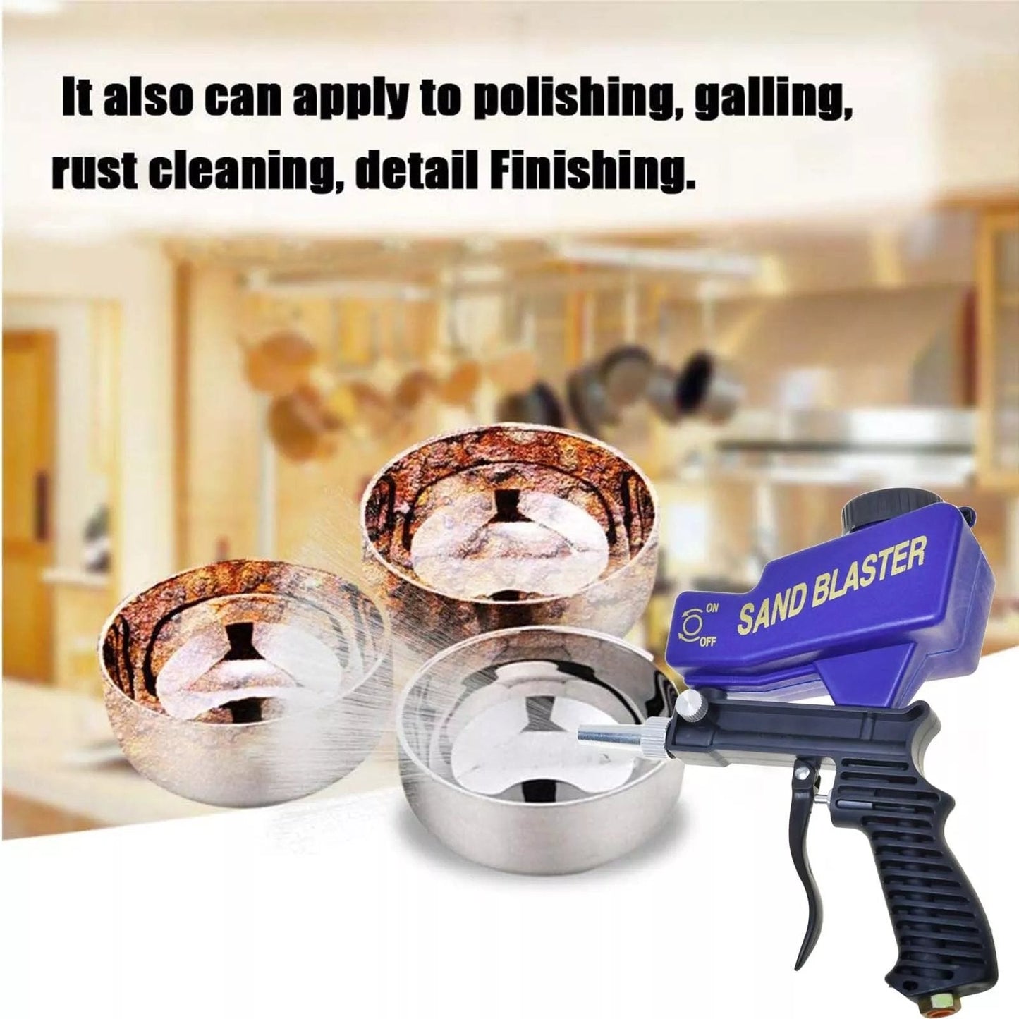 🛠️Sandblasting guns – Today only: Buy one get 40% off + free shipping! 🌟