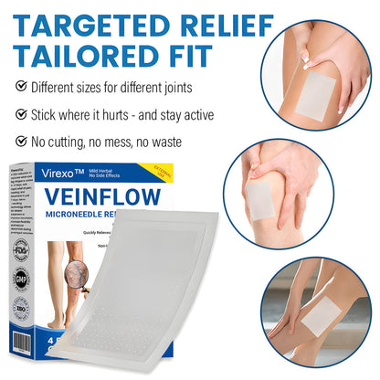 Virexo™ Microneedle Patch – FDA-Approved Varicose Vein Treatment