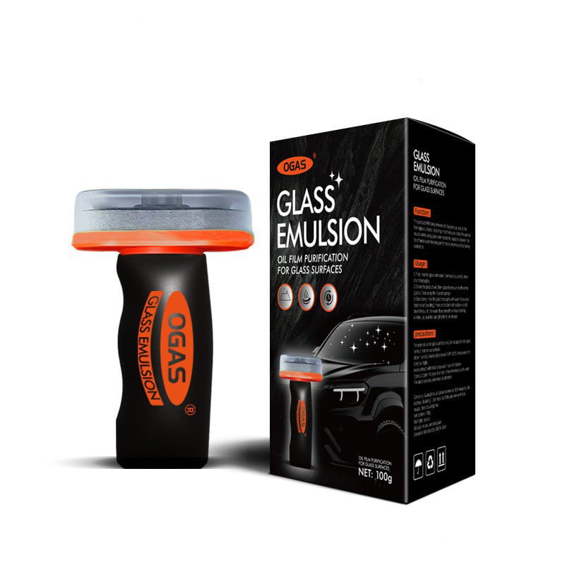 🔥 New upgrade Glass cleaning board-Automotive Oil Film Cleaning Brush
