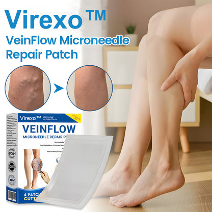 Virexo™ Microneedle Patch – FDA-Approved Varicose Vein Treatment