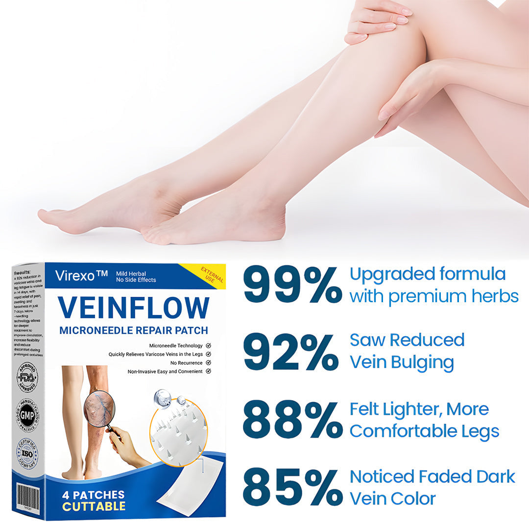 Virexo™ Microneedle Patch – FDA-Approved Varicose Vein Treatment