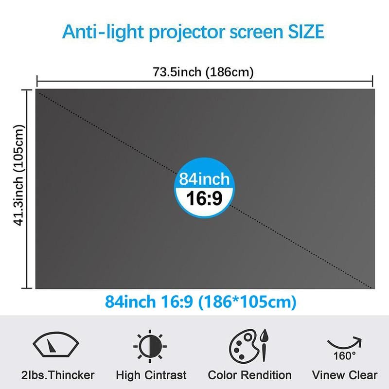 82 inch(186cm*105cm)