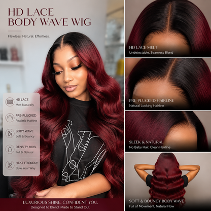 Special Mother’s Day Deals 🌷💥Straight HD Transparent Lace Front Wigs Human Hair