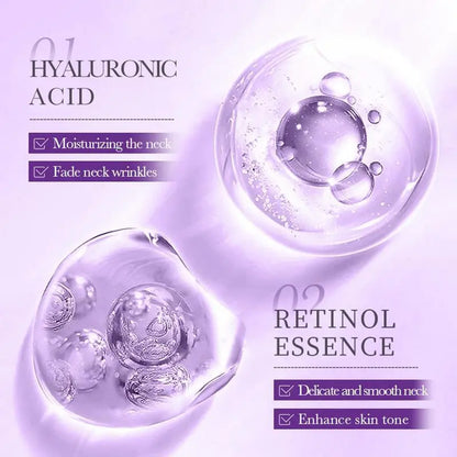 🔥Limited-time 50% sale + free shipping🔥Sculpting Collagen Neck Cream with 5 Massage Rollers
