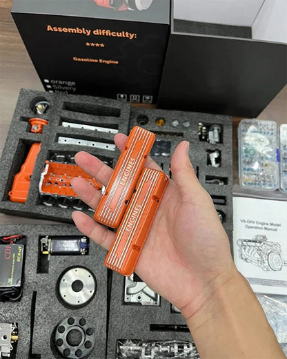🎁 Warehouse Clearance🏆 10,000 Sold This Week✨ - Gasoline Small-Block Engine Model