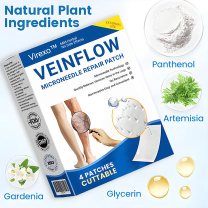Virexo™ Microneedle Patch – FDA-Approved Varicose Vein Treatment