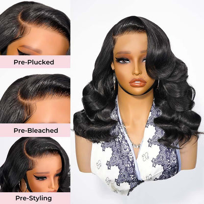 Undetectable HD Lace Body Wave Wig – Glueless, Natural Hairline, Beginner Friendly