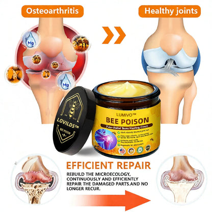 🏆50K+ SOLD LAST WEEK! 🌿LUMIVO™Bee Poison Pain-Relief Bone Healing Cream -8JX3