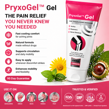 PryxoGel_Fast, Effective Relief For Painful Joints
