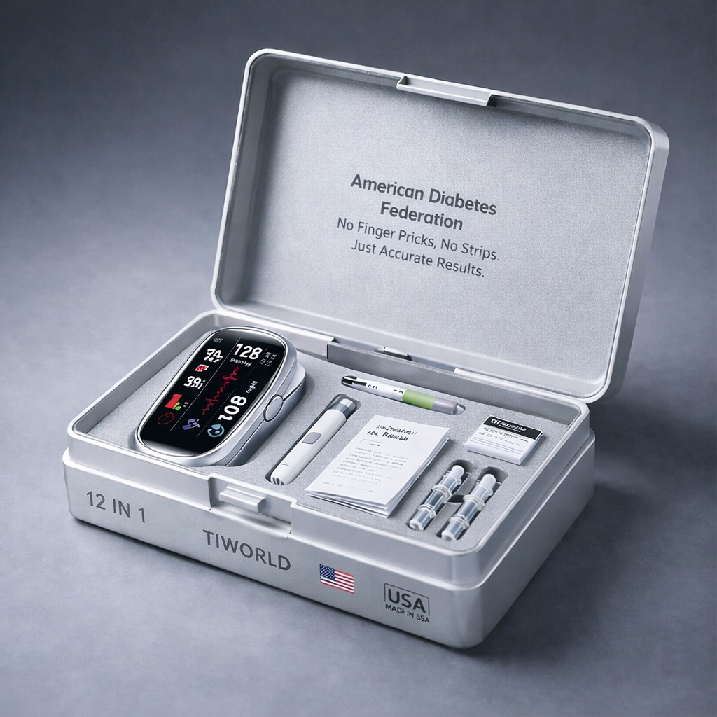 🔥Final 3 Hours : 2026 New Year Special🏆TIWORLD™ Non-Invasive Blood Glucose Meter 99.9% Accuracy （Mayo Clinic Recommended）