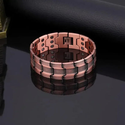 2026🏆✨LAST DAY SALE 70% OFF🔥Copper magnetic bracelet--Relieve fatigue and promote blood circulation