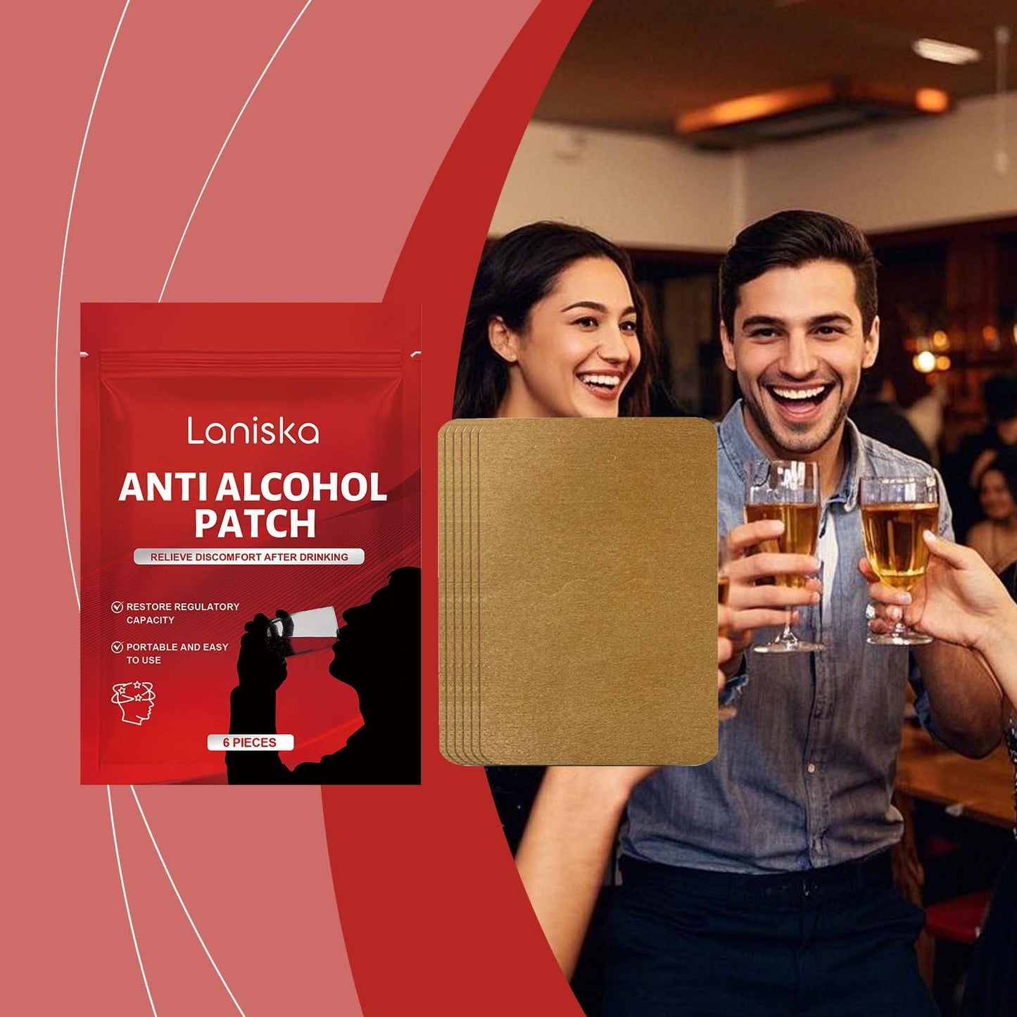 Elycura patch for alcohol cravings | Stop the urge in 7 days