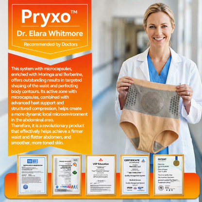 ✅Official Brand Store | PRYXO® 2026 MORINGA & BERBERINE 4-IN-1 MICROPARTICLE MOLDING & FAT BURNING SHORTS